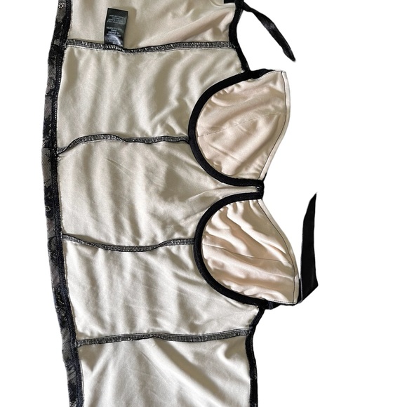 Lulus Black Lace Bustier Top, Size Small - Picture 8 of 9